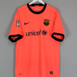 2009/10 BARCELONA MESSI #10 AWAY SHIRT (XL) NIKE