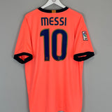 2009/10 BARCELONA MESSI #10 AWAY SHIRT (XL) NIKE