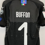 Shop 2017/18 ITALY BUFFON #1 *BNWT* MATCH ISSUE v SWEDEN GK SHIRT (XL) PUMA, classic football shirts, vintage football shirts & retro soccer jerseys at Cult Kits