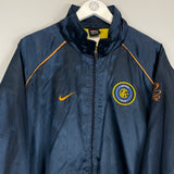 Shop 2001/02 INTER MILAN TRACK JACKET (L) NIKE, classic football shirts, vintage football shirts & retro soccer jerseys at Cult Kits