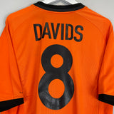 Shop 2000/02 NETHERLANDS DAVIDS #8 HOME SHIRT (L) NIKE, classic football shirts, vintage football shirts & retro soccer jerseys at Cult Kits