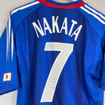 Shop 2004/05 JAPAN NAKATA #7 *PLAYER ISSUE* BNWT HOME SHIRT (L) ADIDAS, classic football shirts, vintage football shirts & retro soccer jerseys at Cult Kits