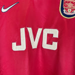 Shop 1998/99 ARSENAL HOME SHIRT (L) NIKE, classic football shirts, vintage football shirts & retro soccer jerseys at Cult Kits