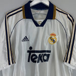 Shop 1998/00 REAL MADRID SEEDORF #10 HOME SHIRT (L) ADIDAS, classic football shirts, vintage football shirts & retro soccer jerseys at Cult Kits
