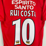Shop 2007/08 BENFICA RUI COSTA #10 HOME SHIRT (M) ADIDAS, classic football shirts, vintage football shirts & retro soccer jerseys at Cult Kits