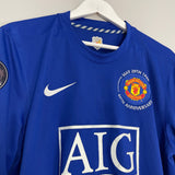 Shop 2008/09 MANCHESTER UNITED RONALDO #7 *40 YEAR* THIRD SHIRT (L) NIKE, classic football shirts, vintage football shirts & retro soccer jerseys at Cult Kits