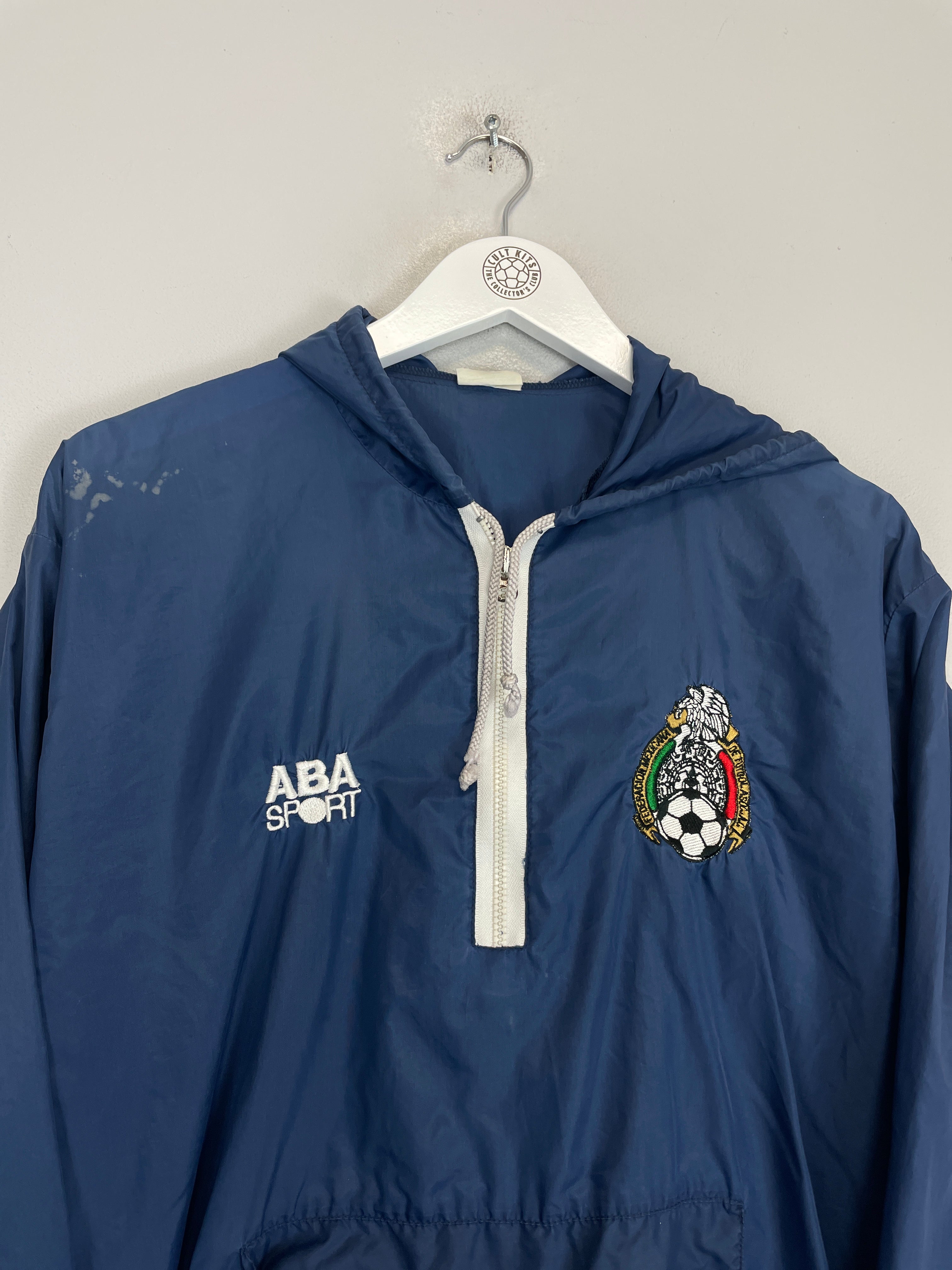 Shop 1997/98 MEXICO WINDBREAKER JACKET (S) ABA SPORT, classic football shirts, vintage football shirts & retro soccer jerseys at Cult Kits