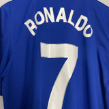 Shop 2008/09 MANCHESTER UNITED RONALDO #7 *40 YEAR* THIRD SHIRT (L) NIKE, classic football shirts, vintage football shirts & retro soccer jerseys at Cult Kits