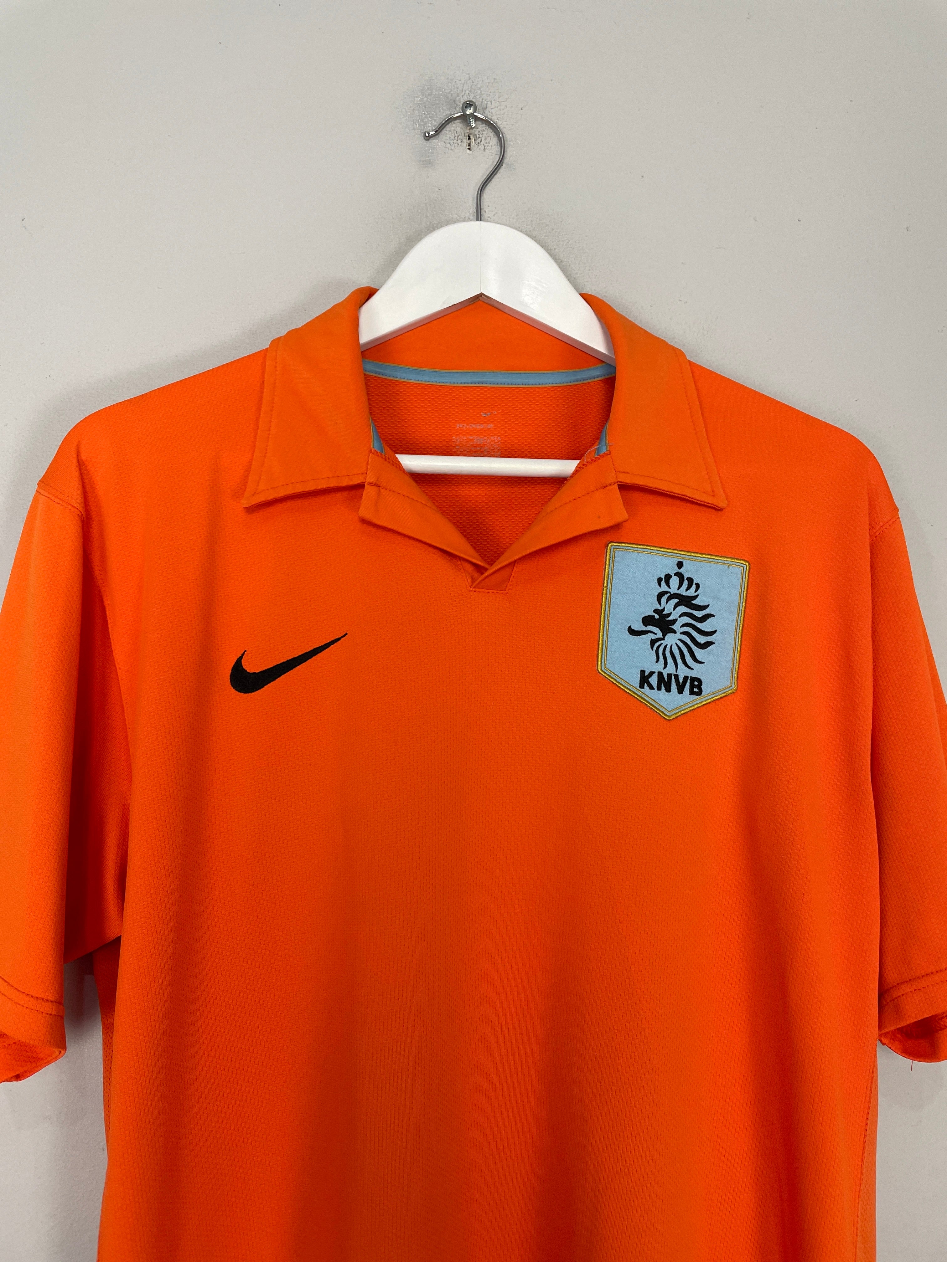 Shop 2006/07 NETHERLANDS HOME SHIRT (L) NIKE, classic football shirts, vintage football shirts & retro soccer jerseys at Cult Kits