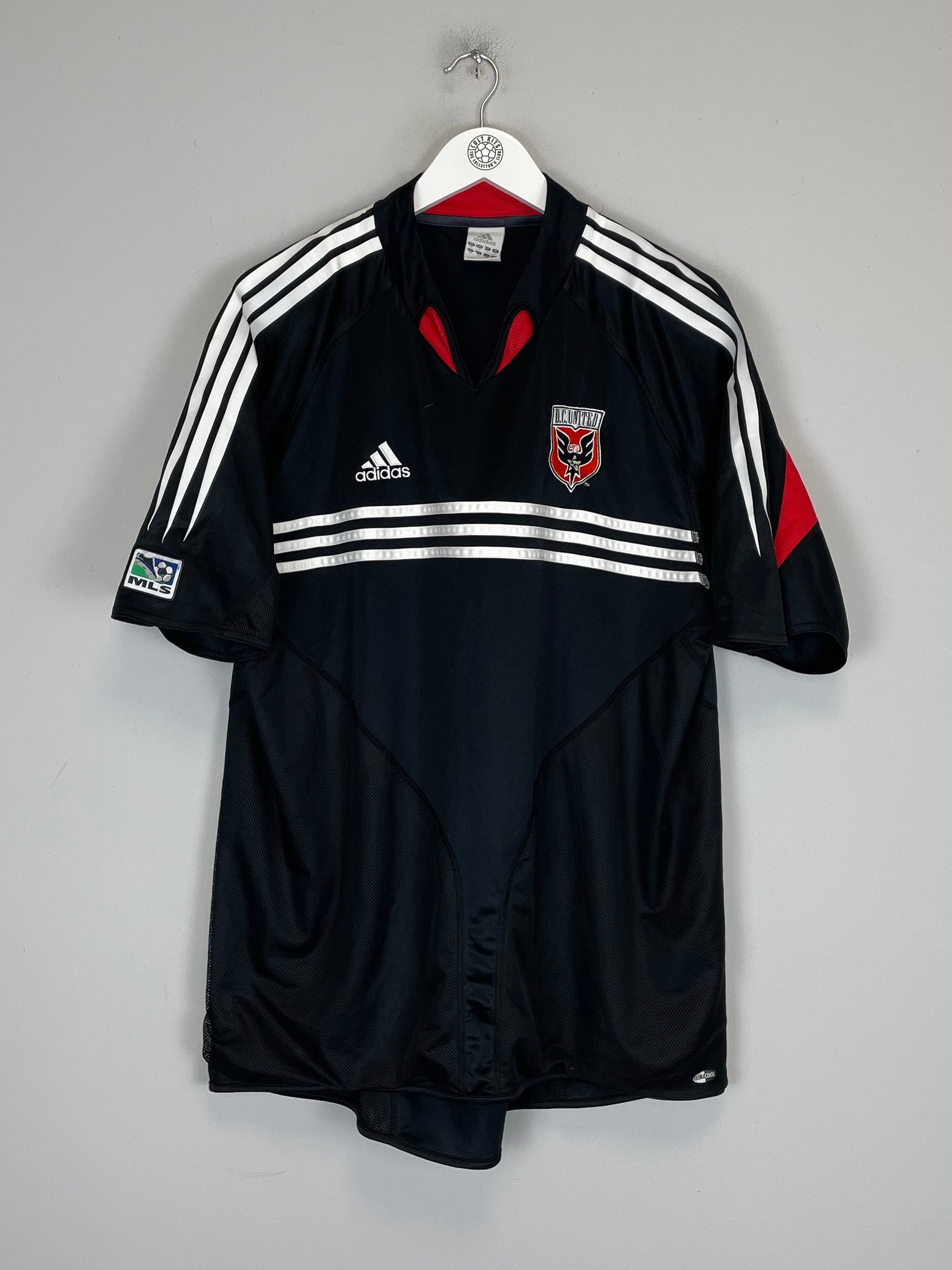 Shop 2004/06 DC UNITED HOME SHIRT (XL) ADIDAS, classic football shirts, vintage football shirts & retro soccer jerseys at Cult Kits