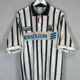 Shop 1996/98 BRENTFORD *MATCH ISSUE* #5 AWAY SHIRT (L) COBRA SPORTS, classic football shirts, vintage football shirts & retro soccer jerseys at Cult Kits