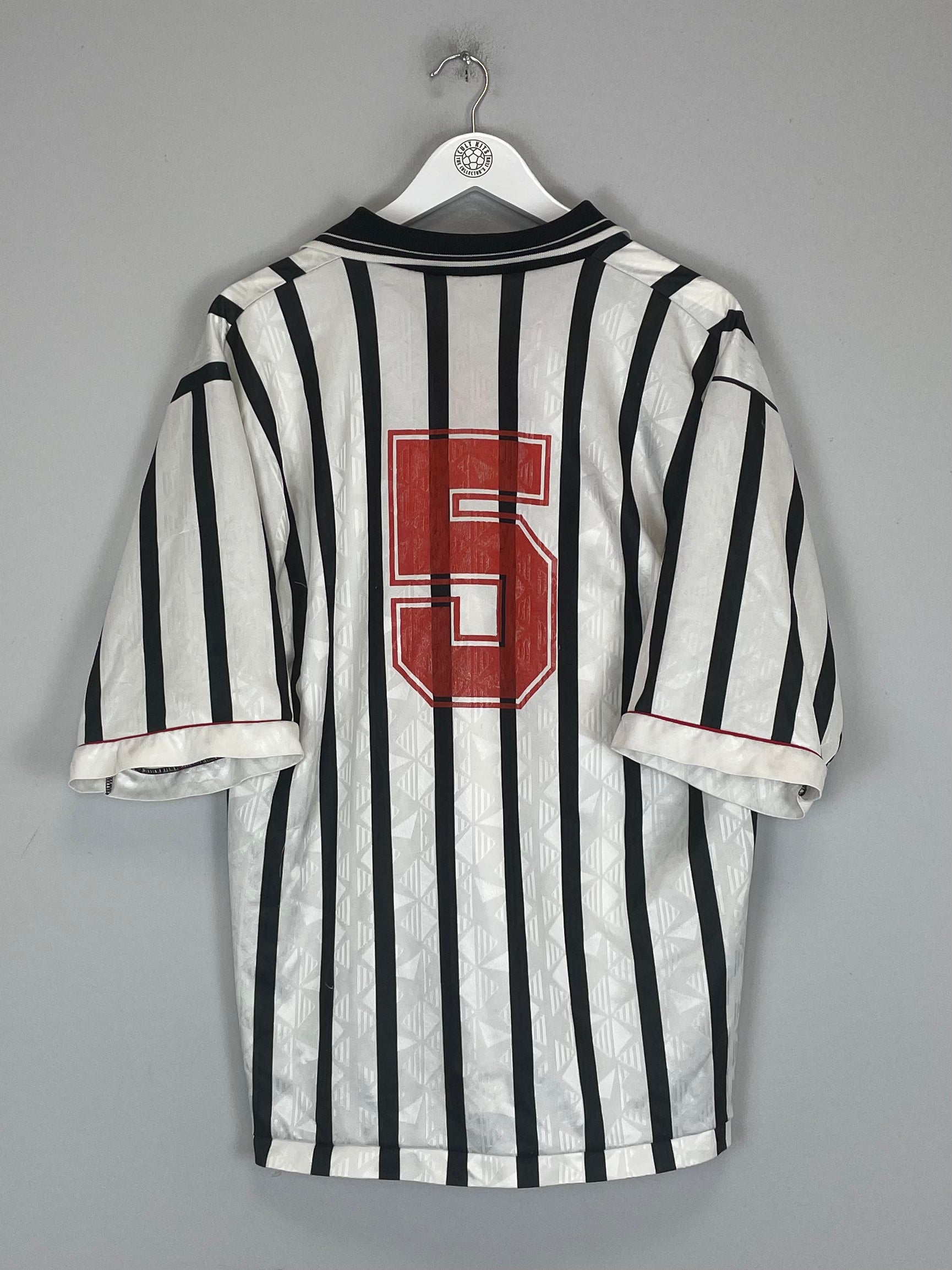 Shop 1996/98 BRENTFORD *MATCH ISSUE* #5 AWAY SHIRT (L) COBRA SPORTS, classic football shirts, vintage football shirts & retro soccer jerseys at Cult Kits