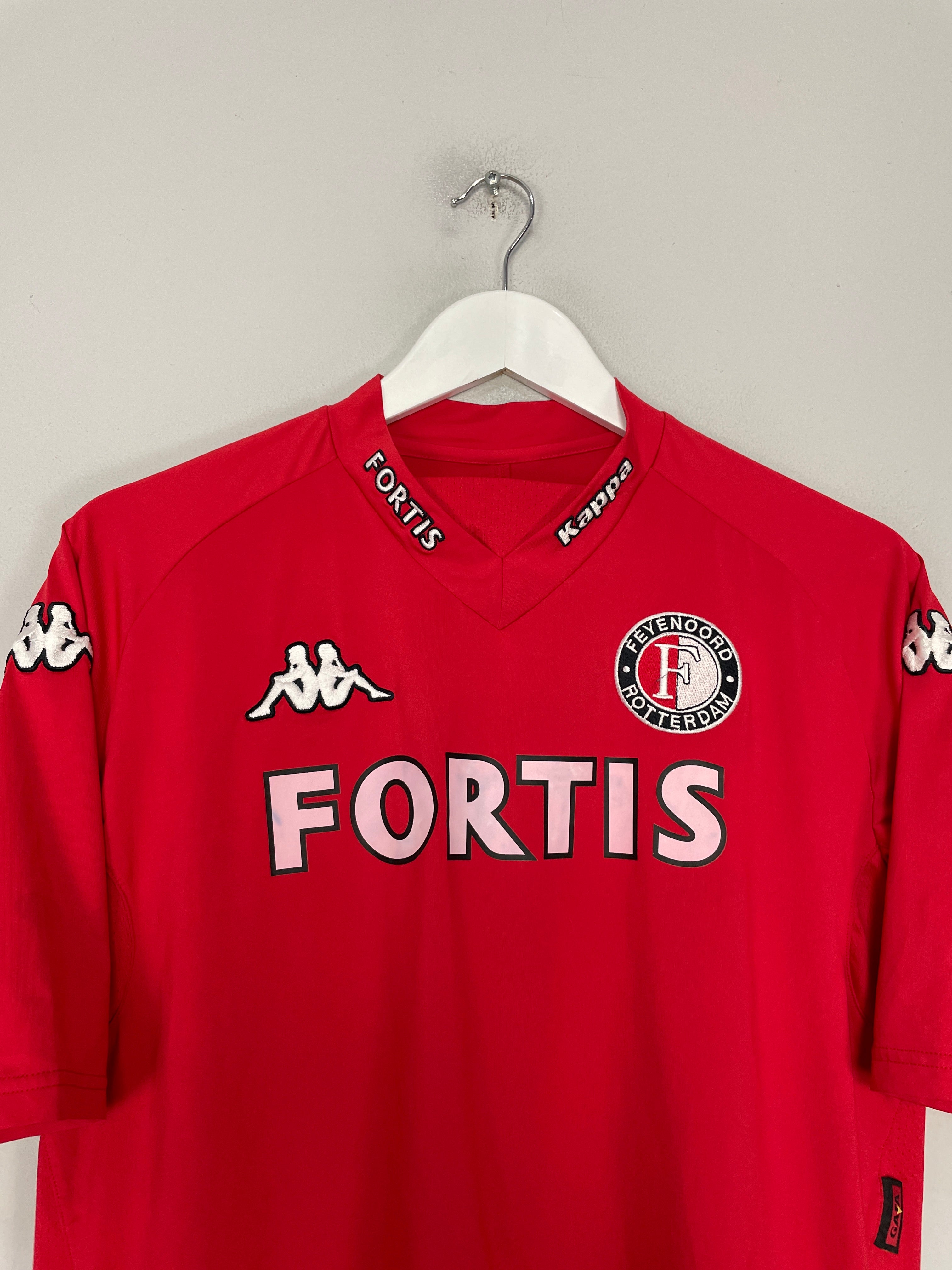 Shop 2006/07 FEYENOORD TRAINING SHIRT (M) KAPPA, classic football shirts, vintage football shirts & retro soccer jerseys at Cult Kits