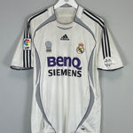 Shop 2006/07 REAL MADRID RONALDO #9 HOME SHIRT (M) ADIDAS, classic football shirts, vintage football shirts & retro soccer jerseys at Cult Kits