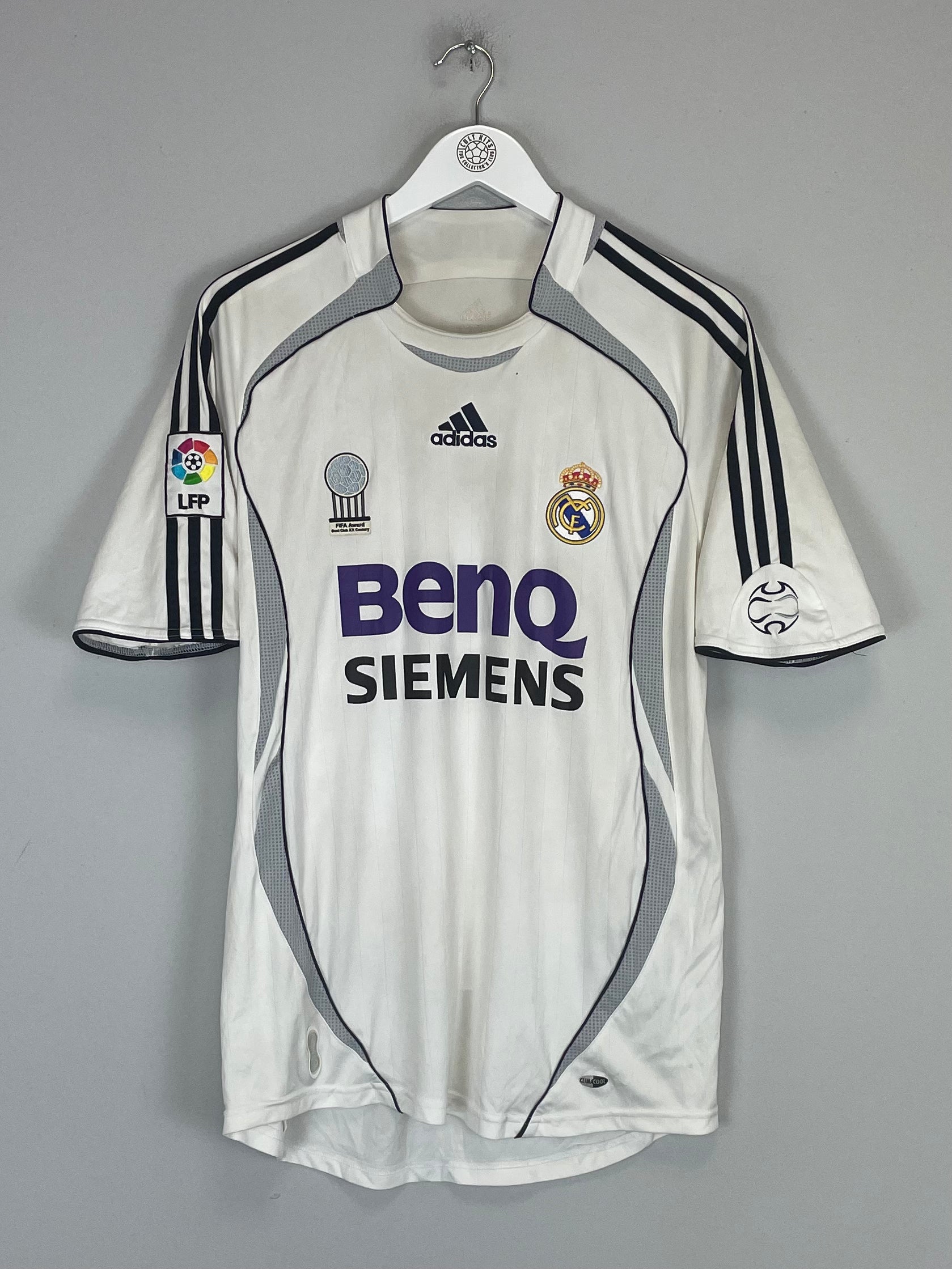 Shop 2006/07 REAL MADRID RONALDO #9 HOME SHIRT (M) ADIDAS, classic football shirts, vintage football shirts & retro soccer jerseys at Cult Kits