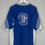 Shop 1998/00 SCHALKE HOME SHIRT (XL) ADIDAS, classic football shirts, vintage football shirts & retro soccer jerseys at Cult Kits
