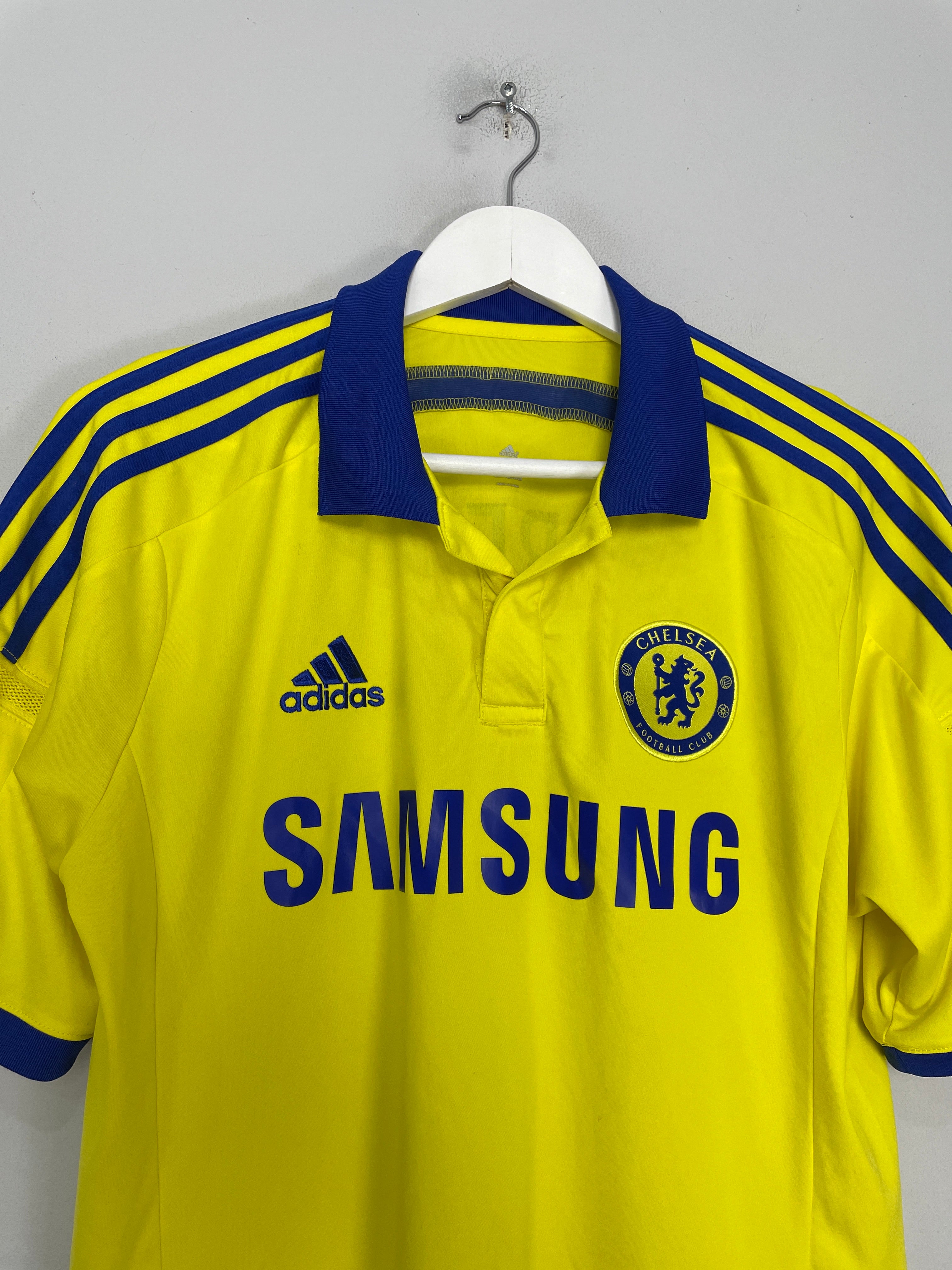 Shop 2014/15 CHELSEA FABREGAS #4 AWAY SHIRT (M) ADIDAS, classic football shirts, vintage football shirts & retro soccer jerseys at Cult Kits