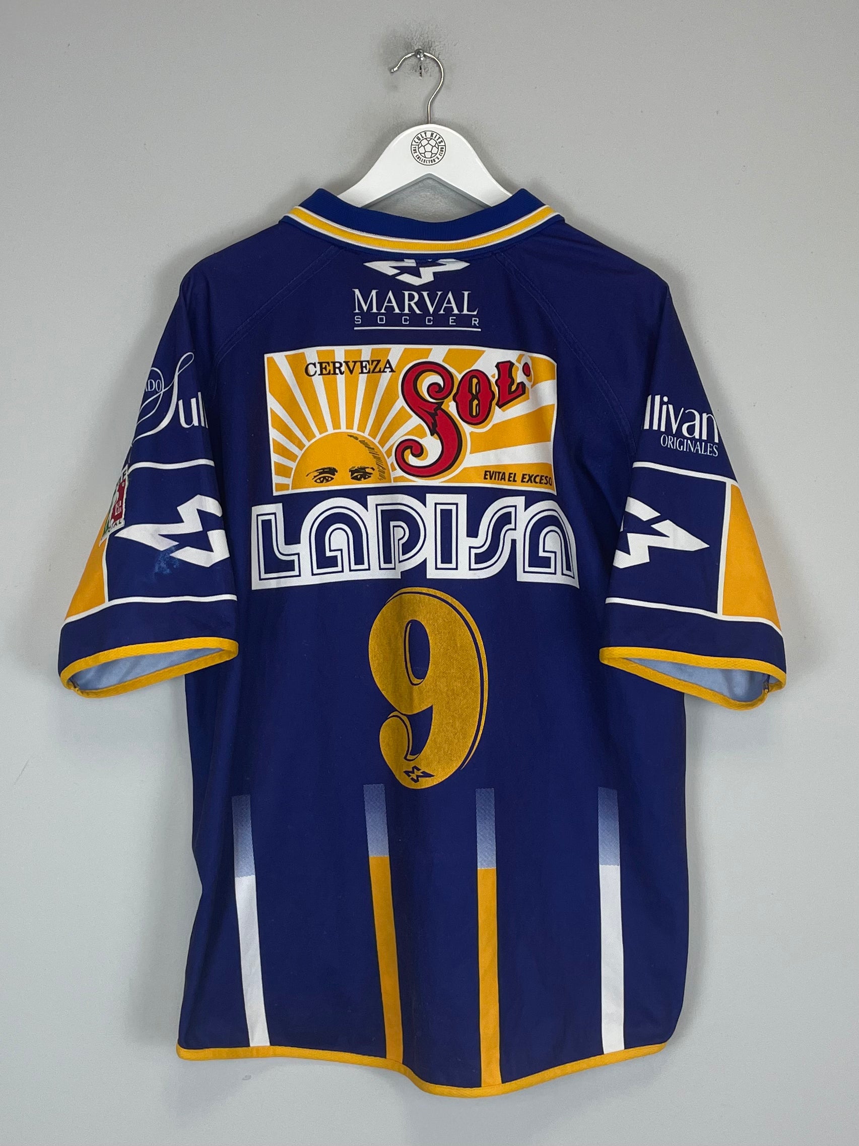 Shop 2001/02 LA PIEDAD HOME SHIRT (L) MARVAL, classic football shirts, vintage football shirts & retro soccer jerseys at Cult Kits