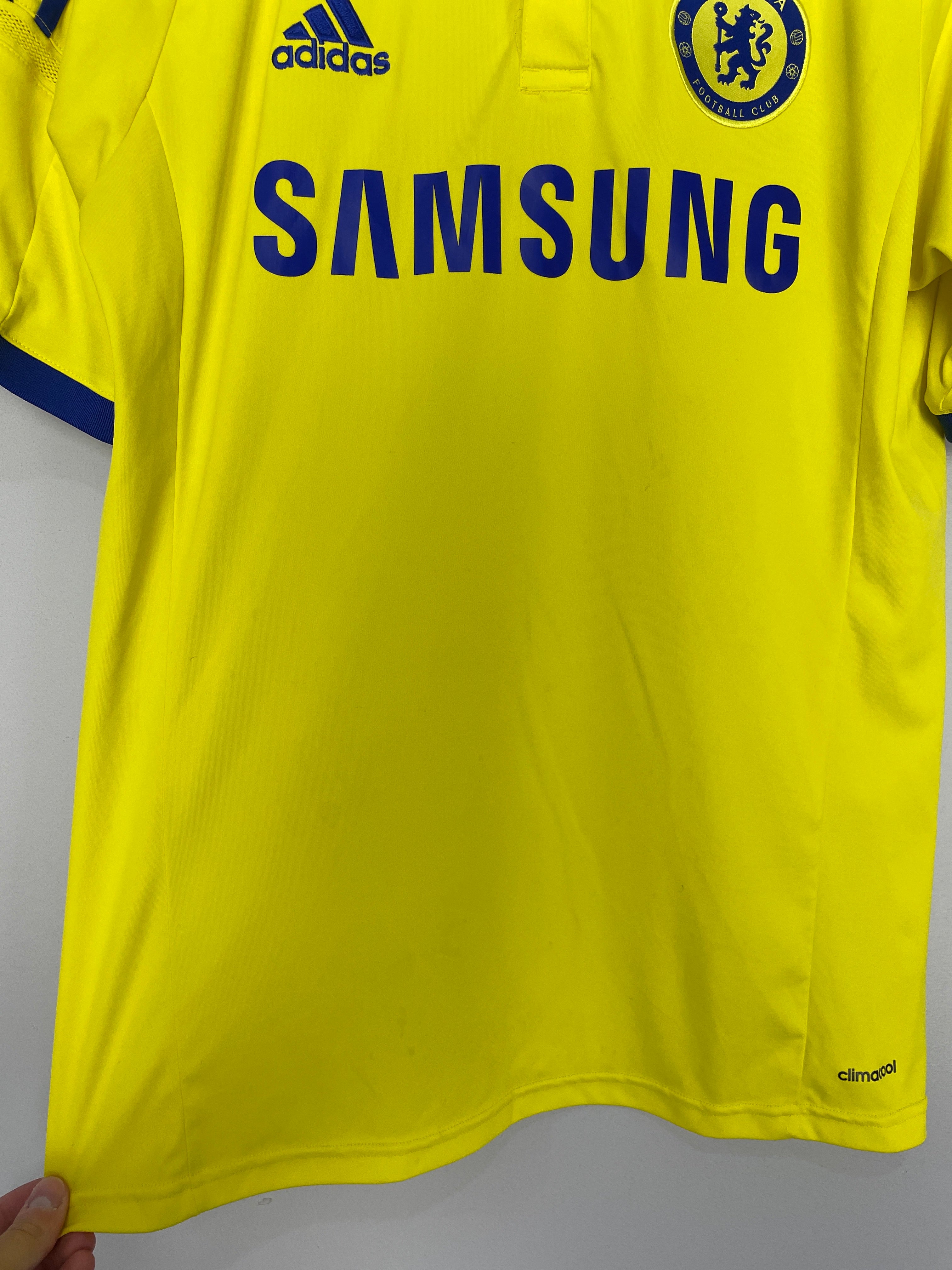 Shop 2014/15 CHELSEA FABREGAS #4 AWAY SHIRT (M) ADIDAS, classic football shirts, vintage football shirts & retro soccer jerseys at Cult Kits
