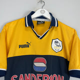 Shop 1999/00 SHEFFIELD WEDNESDAY AWAY SHIRT (S) PUMA, classic football shirts, vintage football shirts & retro soccer jerseys at Cult Kits