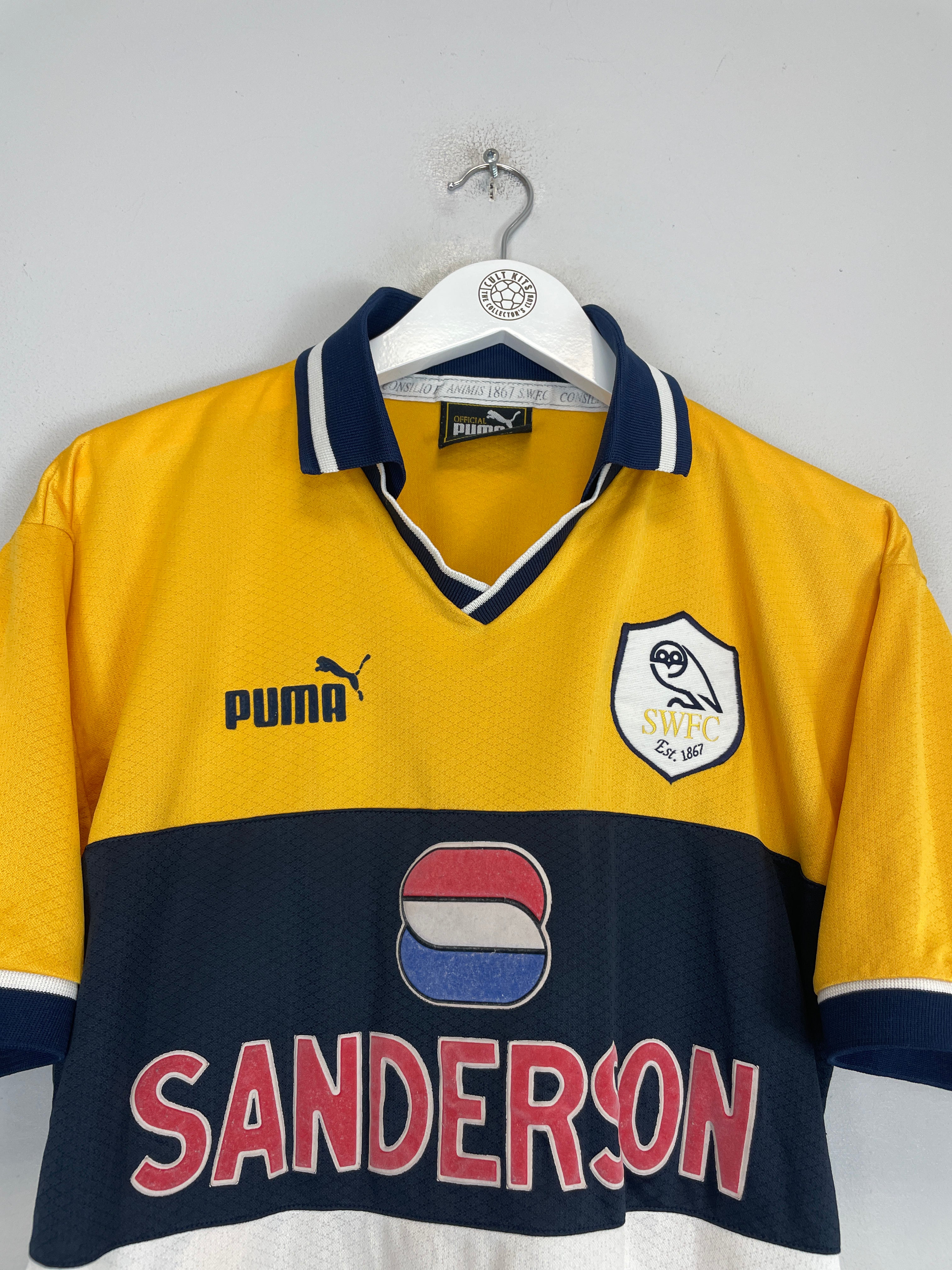 Shop 1999/00 SHEFFIELD WEDNESDAY AWAY SHIRT (S) PUMA, classic football shirts, vintage football shirts & retro soccer jerseys at Cult Kits