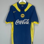 Shop 2004/05 CLUB AMERICA AWAY SHIRT (XL) NIKE, classic football shirts, vintage football shirts & retro soccer jerseys at Cult Kits