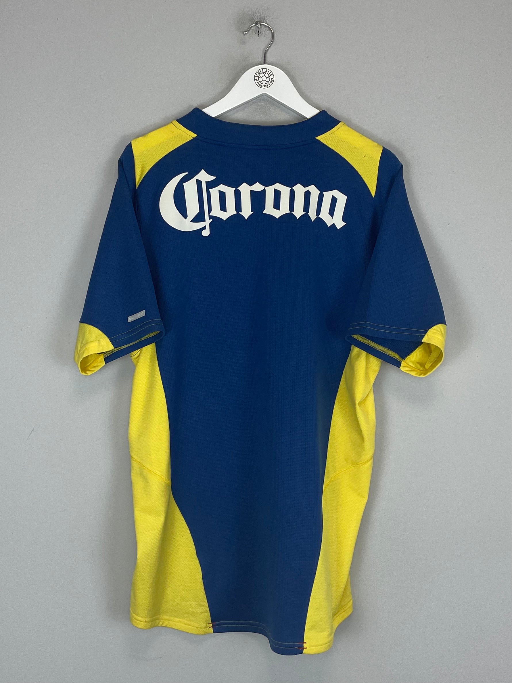 Shop 2004/05 CLUB AMERICA AWAY SHIRT (XL) NIKE, classic football shirts, vintage football shirts & retro soccer jerseys at Cult Kits