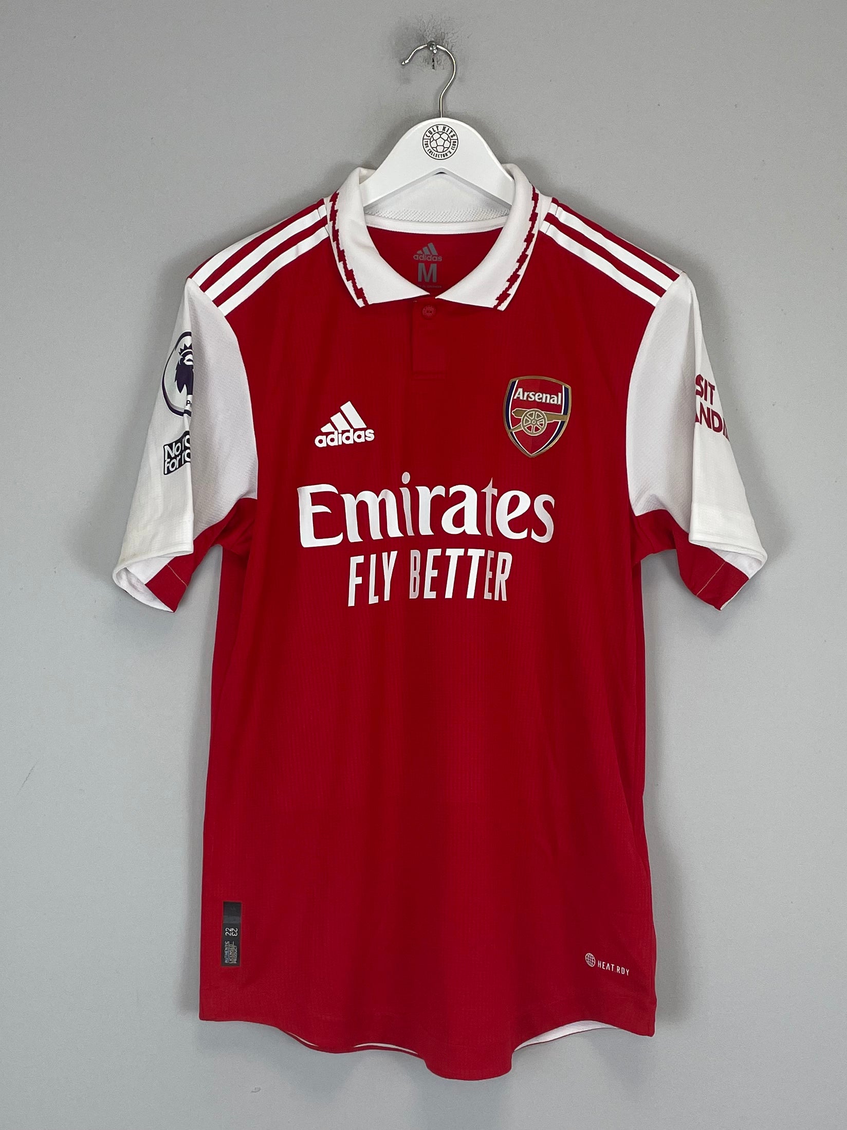 Shop 2022/23 ARSENAL SAKA #7 *MATCH WORN* HOME SHIRT (M) ADIDAS, classic football shirts, vintage football shirts & retro soccer jerseys at Cult Kits