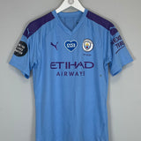 Shop 2019/20 MANCHESTER CITY DE BRUYNE #17 *MATCH WORN* HOME SHIRT (M) PUMA, classic football shirts, vintage football shirts & retro soccer jerseys at Cult Kits