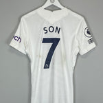 Shop 2021/22 TOTTENHAM SON #7 *MATCH WORN* HOME SHIRT (M) NIKE, classic football shirts, vintage football shirts & retro soccer jerseys at Cult Kits