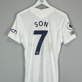 Shop 2021/22 TOTTENHAM SON #7 *MATCH WORN* HOME SHIRT (M) NIKE, classic football shirts, vintage football shirts & retro soccer jerseys at Cult Kits