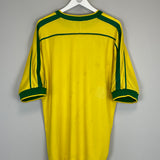 1998/00 BRAZIL HOME SHIRT (XL) NIKE