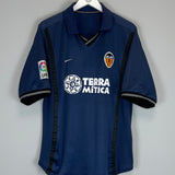 2000/01 VALENCIA AIMAR #21 AWAY SHIRT (L) NIKE