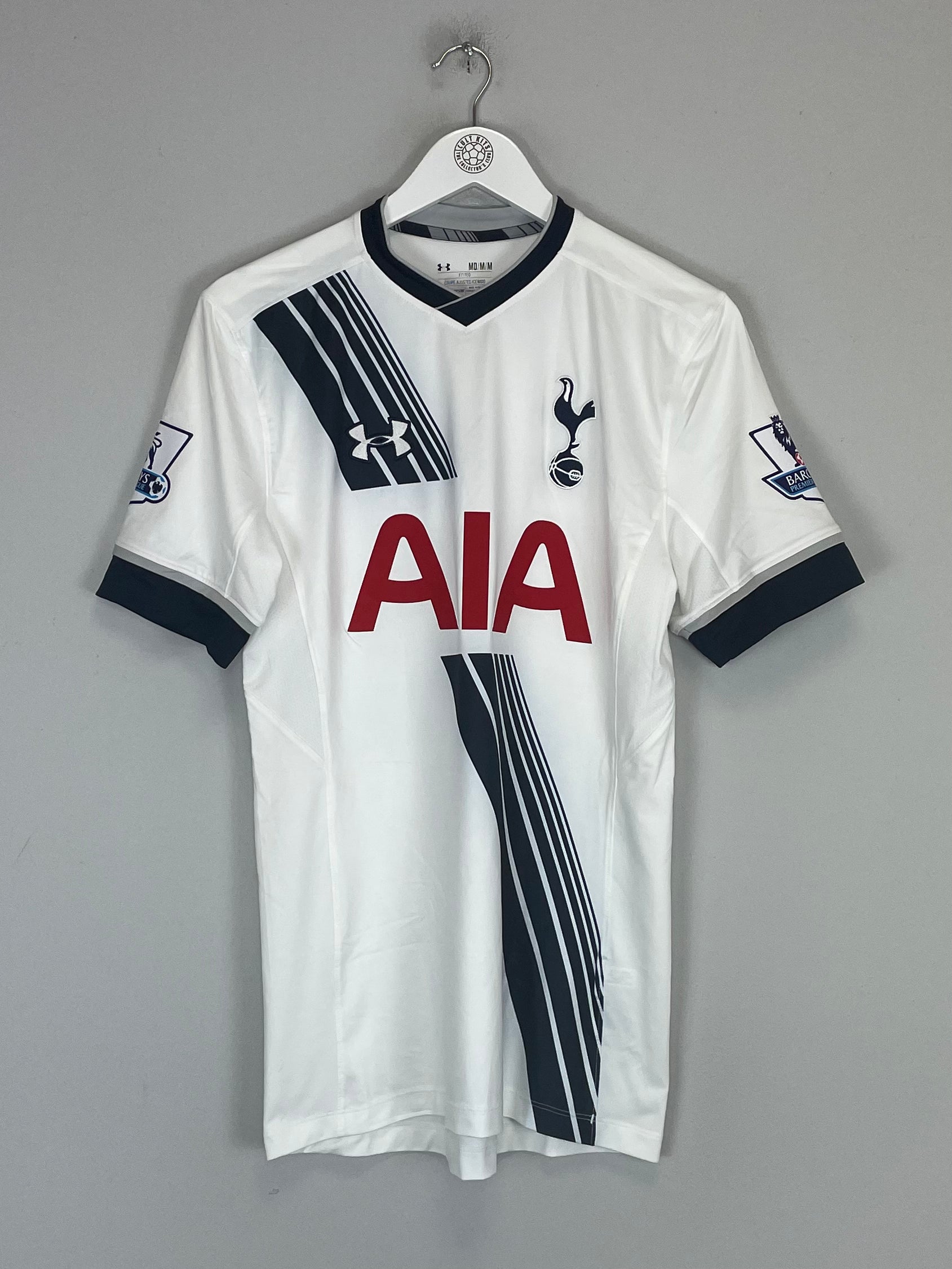 Shop 2015/16 TOTTENHAM ERIKSEN #23 *MATCH ISSUE + SIGNED* HOME SHIRT (M) UNDER ARMOUR, classic football shirts, vintage football shirts & retro soccer jerseys at Cult Kits