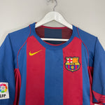 Shop 2004/05 BARCELONA MESSI #30 HOME SHIRT (M) NIKE, classic football shirts, vintage football shirts & retro soccer jerseys at Cult Kits