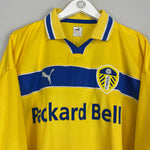 Shop 1999/00 LEEDS UNITED WOODGATE #6 THIRD SHIRT (XXL) PUMA, classic football shirts, vintage football shirts & retro soccer jerseys at Cult Kits