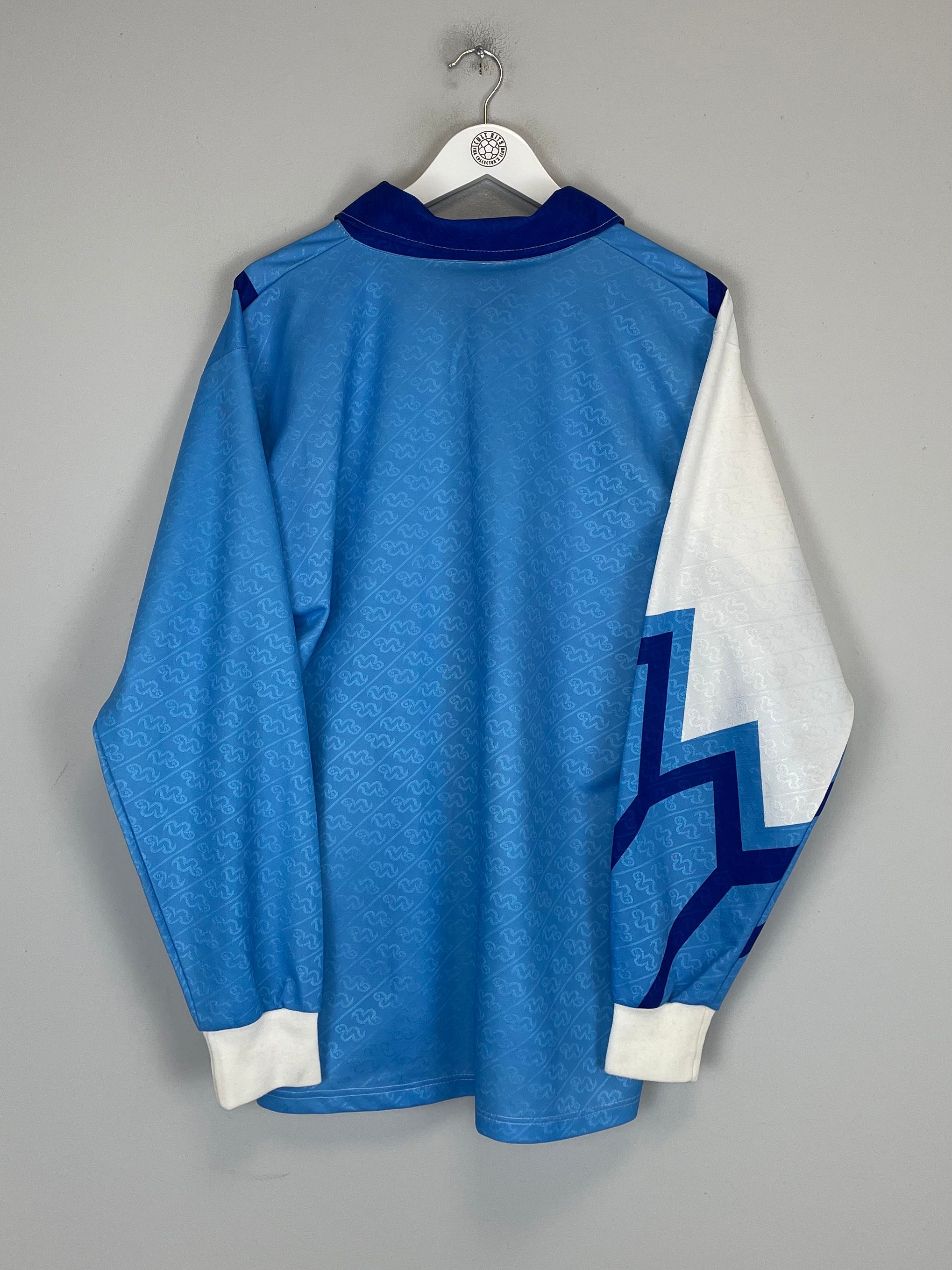 Shop 1992 JAWS X JAPANESE MOVIE MASHUP SHIRT (L) PIENNE, classic football shirts, vintage football shirts & retro soccer jerseys at Cult Kits