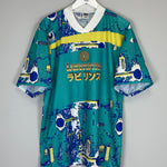 Shop 1992 LABYRINTH X JAPANESE MOVIE MASHUP SHIRT (XL) UHLSPORT, classic football shirts, vintage football shirts & retro soccer jerseys at Cult Kits