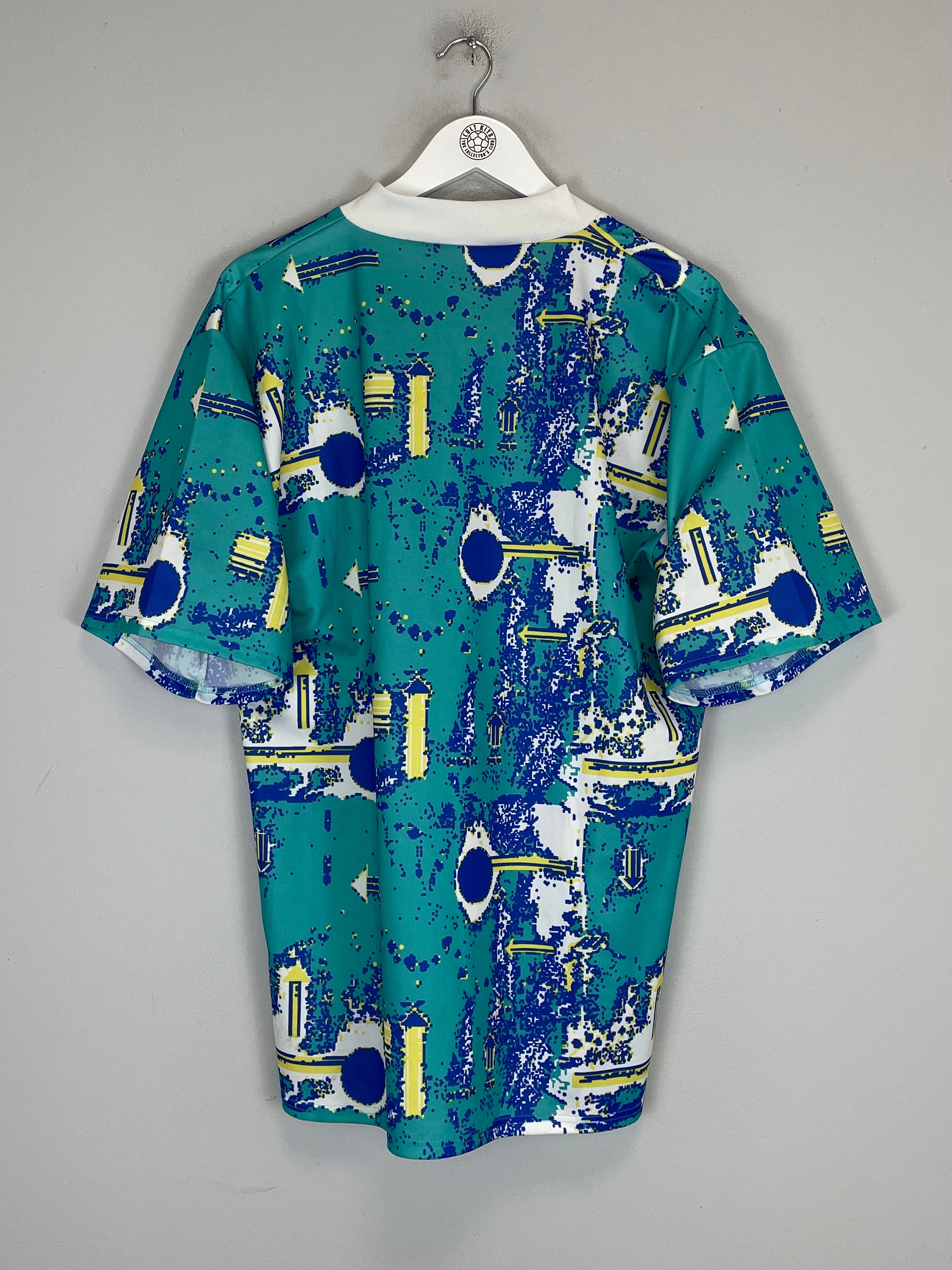 Shop 1992 LABYRINTH X JAPANESE MOVIE MASHUP SHIRT (XL) UHLSPORT, classic football shirts, vintage football shirts & retro soccer jerseys at Cult Kits