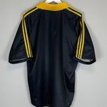 Shop 1998/00 JURASSIC PARK X JAPANESE MOVIE MASHUP SHIRT (L) ADIDAS, classic football shirts, vintage football shirts & retro soccer jerseys at Cult Kits