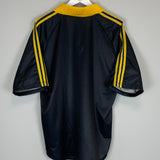 Shop 1998/00 JURASSIC PARK X JAPANESE MOVIE MASHUP SHIRT (L) ADIDAS, classic football shirts, vintage football shirts & retro soccer jerseys at Cult Kits