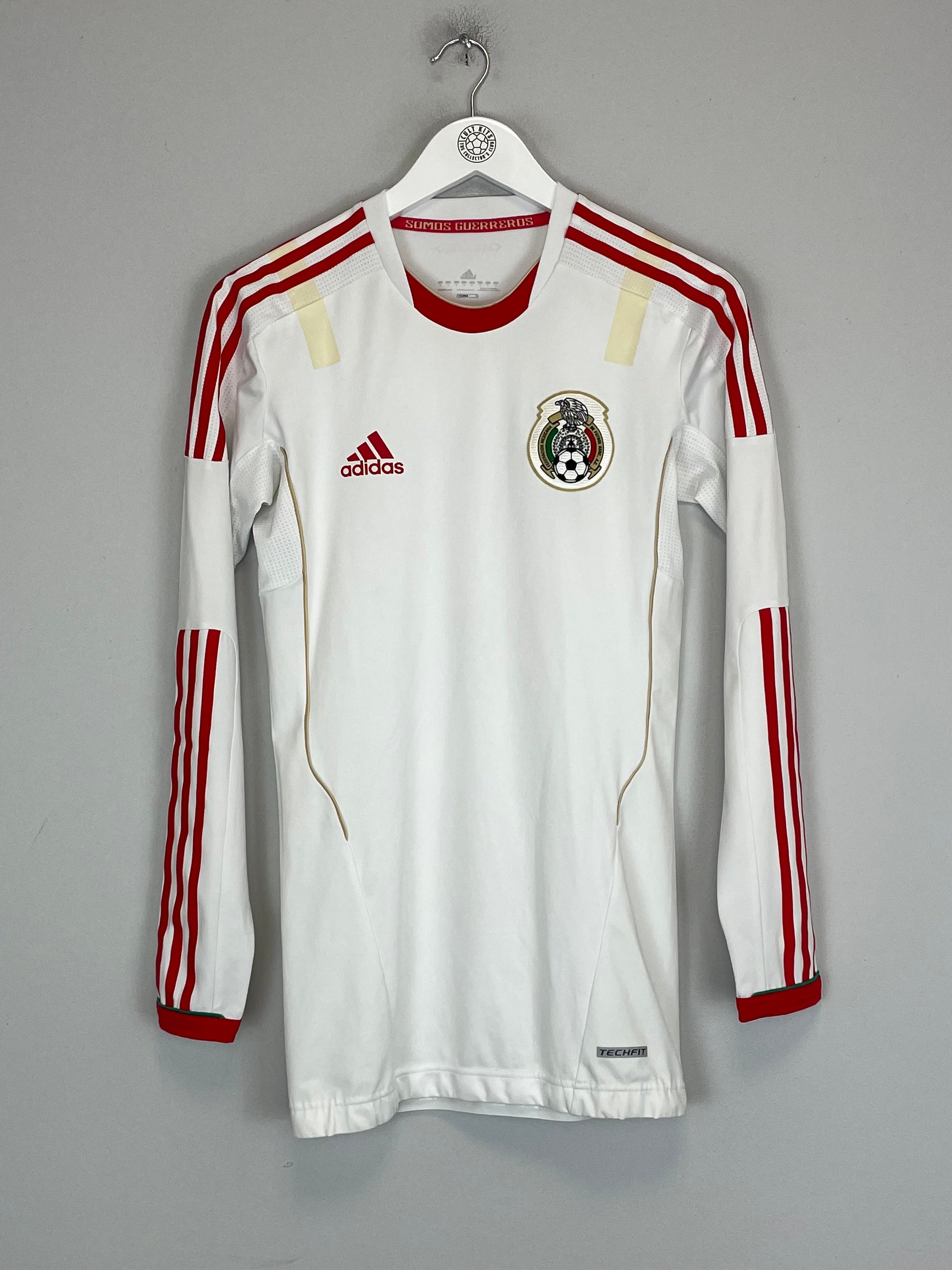 Shop 2013/14 MEXICO *PLAYER ISSUE* L/S AWAY SHIRT (M) ADIDAS, classic football shirts, vintage football shirts & retro soccer jerseys at Cult Kits
