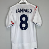 2005/07 ENGLAND LAMPARD #8 HOME SHIRT (S) UMBRO