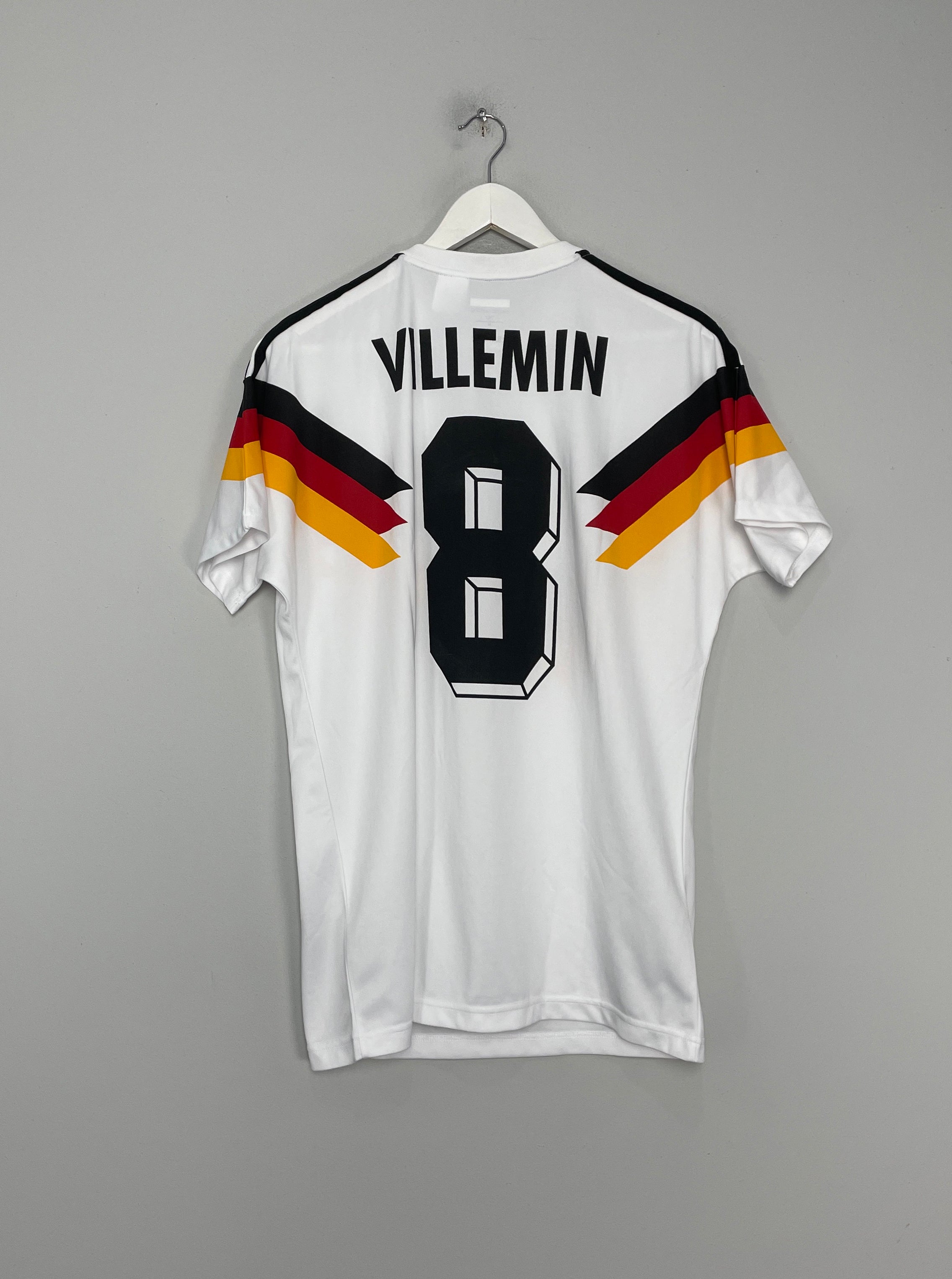 Shop 2014 GERMANY VILLEMIN #8 ADIDAS ORIGINALS X SKATEBOARDING SHIRT (M), classic football shirts, vintage football shirts & retro soccer jerseys at Cult Kits