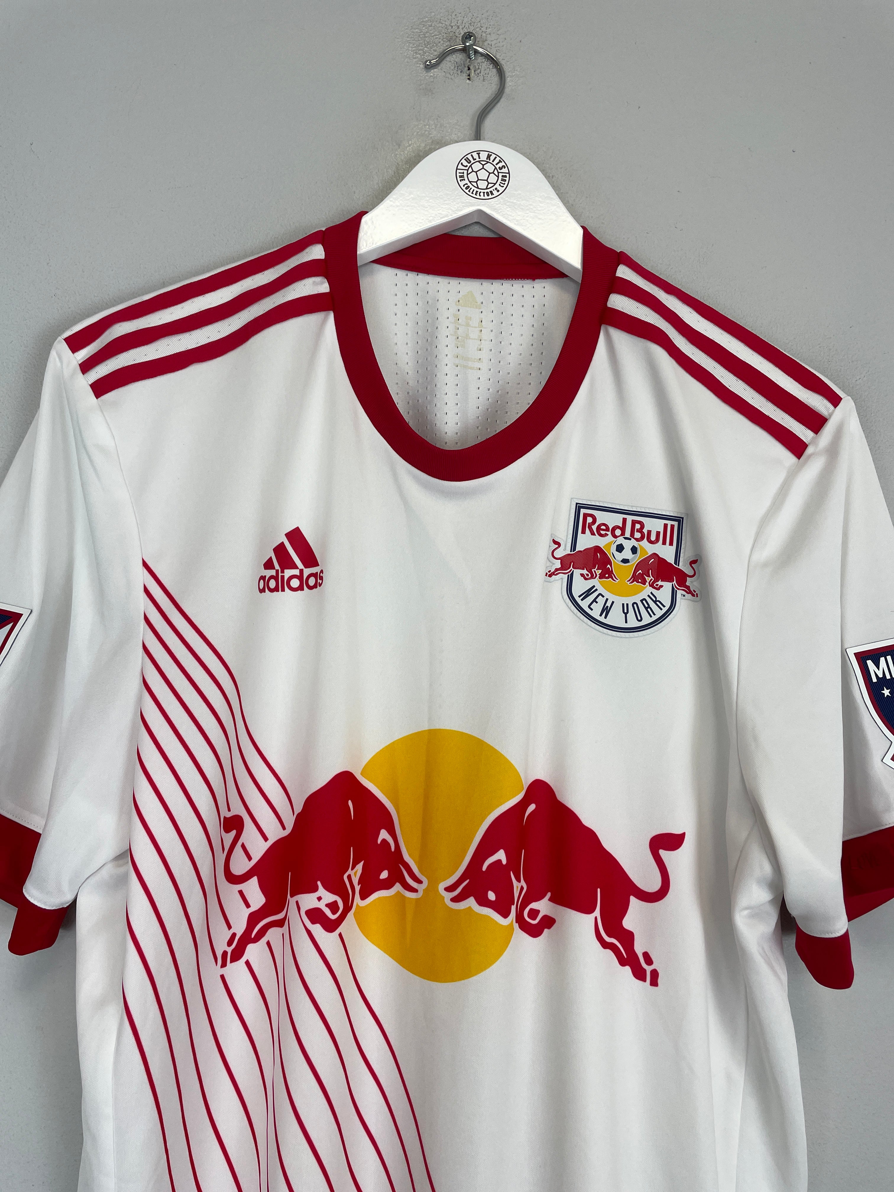 Shop 2017/18 NEW YORK RED BULLS HOME SHIRT (XL) ADIDAS, classic football shirts, vintage football shirts & retro soccer jerseys at Cult Kits