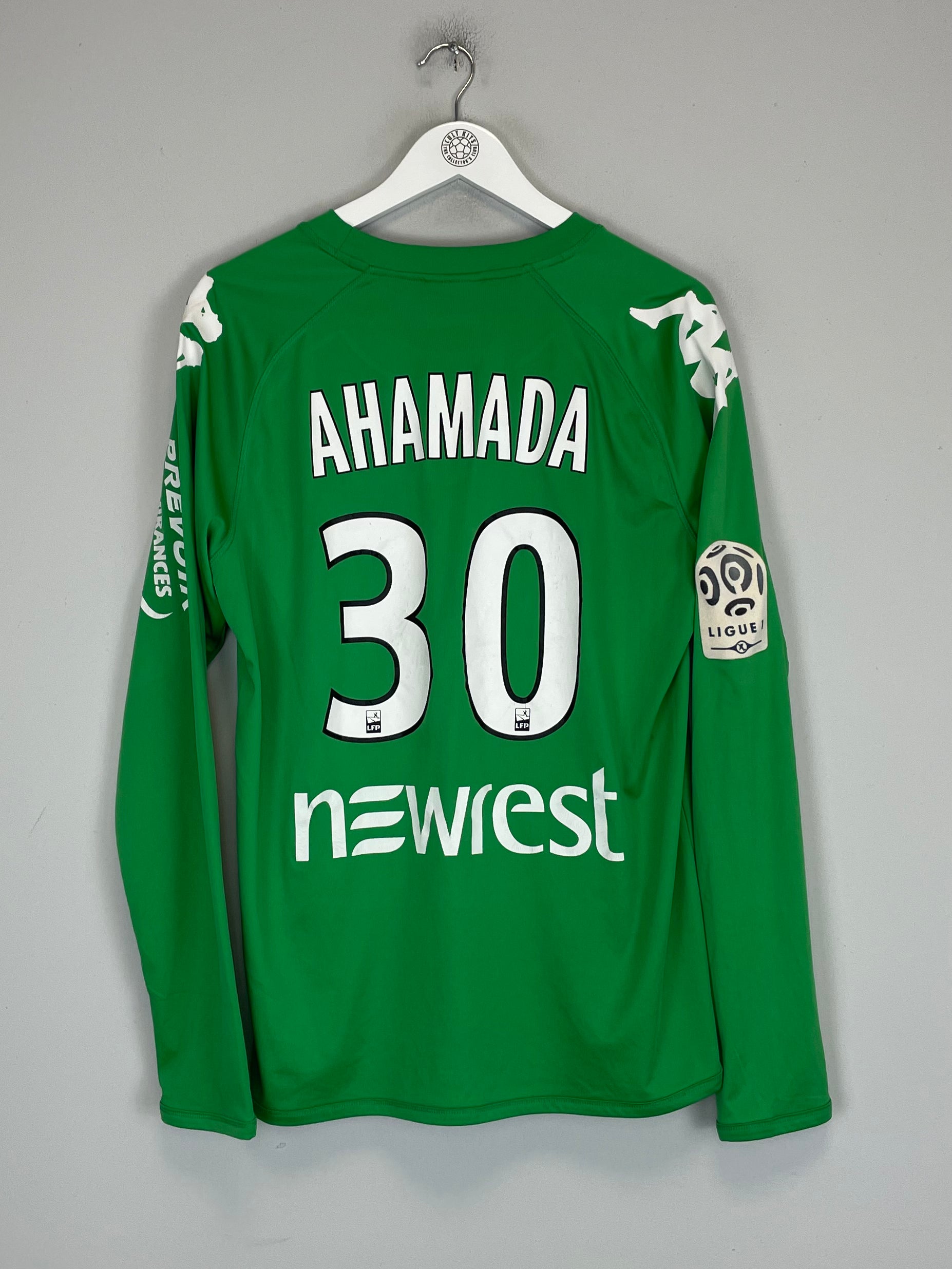 Shop 2013/14 TOULOUSE AHAMADA #30 *MATCH ISSUE* GK SHIRT (XL) KAPPA, classic football shirts, vintage football shirts & retro soccer jerseys at Cult Kits