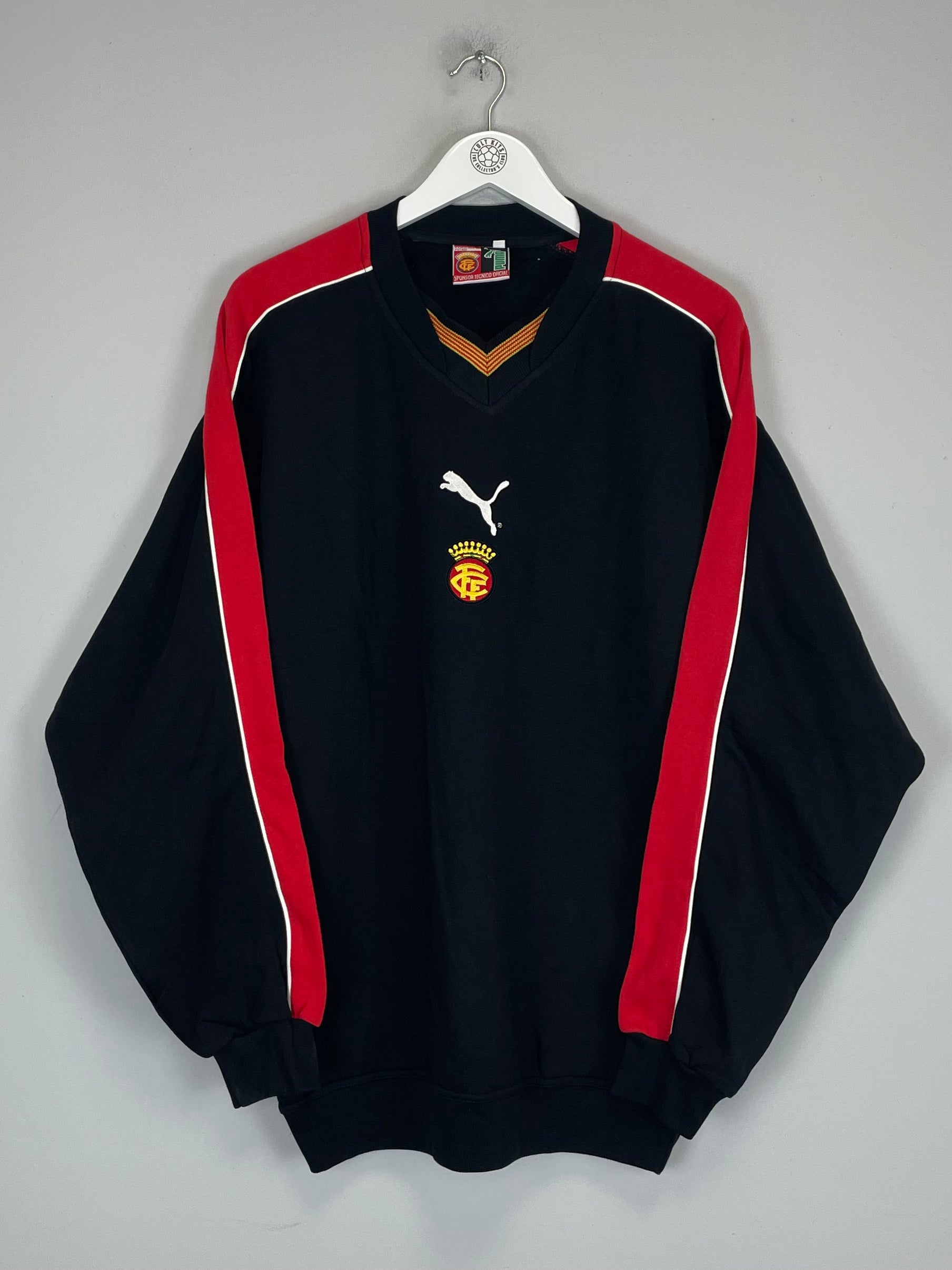 Shop 1998/99 CATALUNYA JUMPER (XL) PUMA, classic football shirts, vintage football shirts & retro soccer jerseys at Cult Kits
