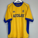 Shop 2000/01 CHELSEA HASSELBAINK #9 AWAY SHIRT (XL) UMBRO, classic football shirts, vintage football shirts & retro soccer jerseys at Cult Kits
