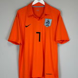 2006/08 NETHERLANDS KUYT #7 HOME SHIRT (XL) NIKE