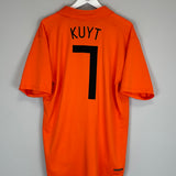 2006/08 NETHERLANDS KUYT #7 HOME SHIRT (XL) NIKE